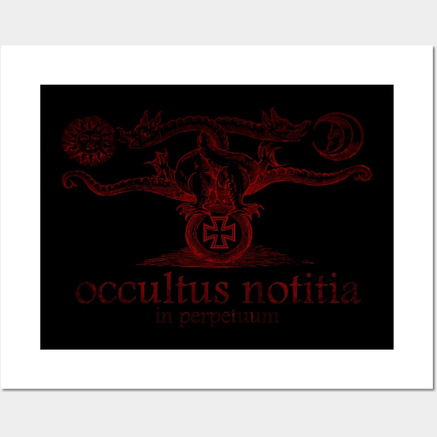 Occultus Notitia Wall Art by Zerowear